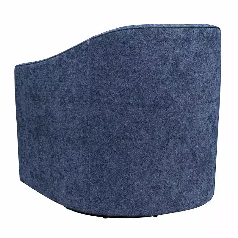 Poltrona girevole decorativa in classico stile scandinavo