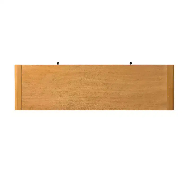 Tavolo da ingresso in legno con 2 cassetti, consolle contenitore rustica in stile rustico