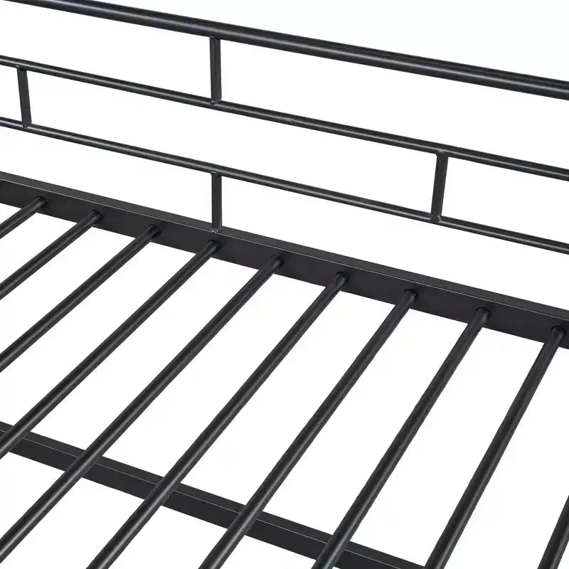 Łóżko półpiętrowe ze schodkami do przechowywania, 88.80'' dł. 41.40'' szer. 39.00 wys.