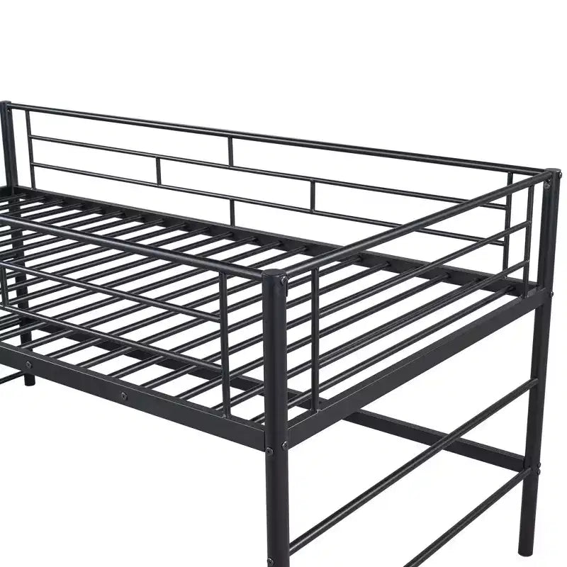 Łóżko półpiętrowe ze schodkami do przechowywania, 88.80'' dł. 41.40'' szer. 39.00 wys.