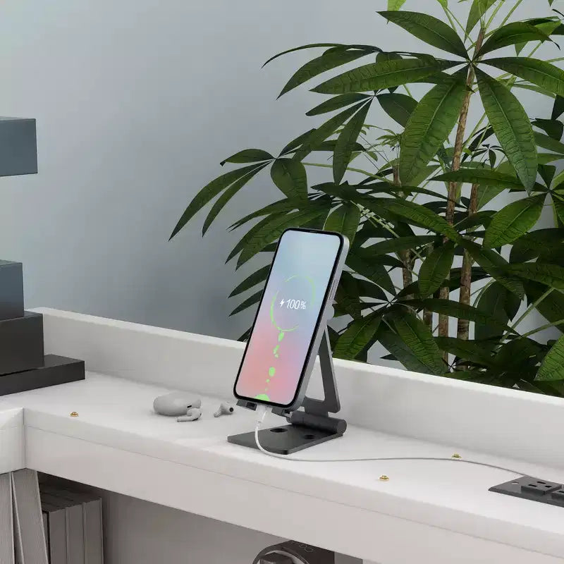 L-Shaped Bookcase Bed with Built-In Power Outlets, USB Charging Ports, and Two Storage Drawers