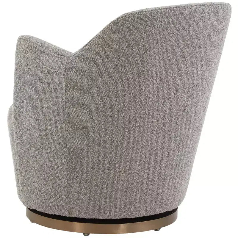 Poltrona girevole decorativa in stile moderno